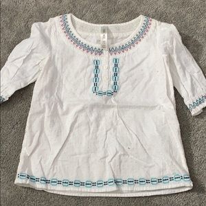 Girls Cherokee blouse size 6/6x